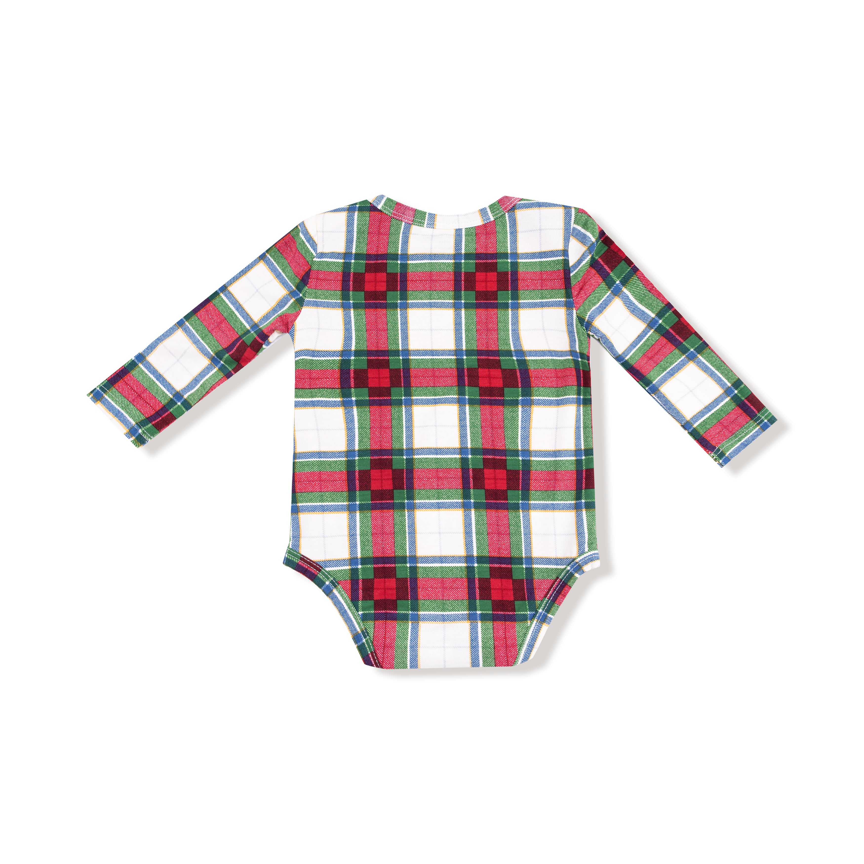 Bamboo Bodysuit - Holiday Plaid