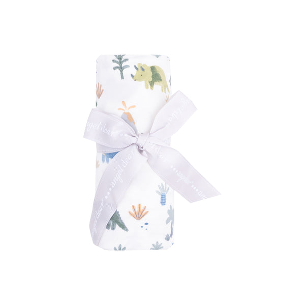 Bamboo Swaddle Blanket - Soft Dinos