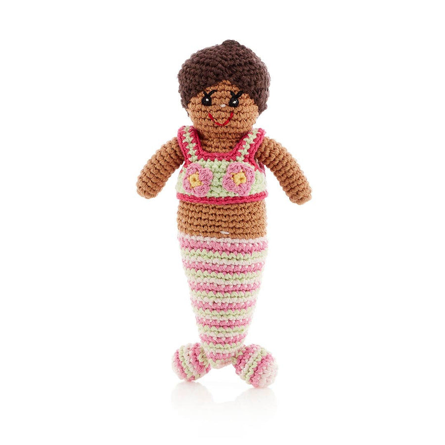 Pink Mermaid Rattle