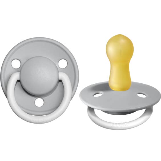 BIBS Pacifier 2 Pack De Lux GLOW Various Colors Green Bean Baby Boutique