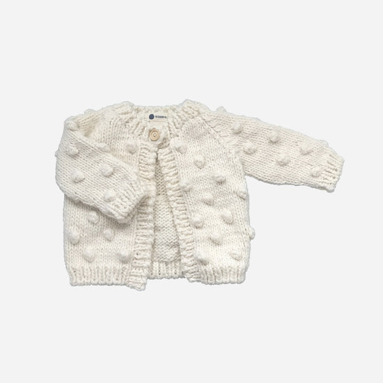 Popcorn Knit Cardigan - Various Colors