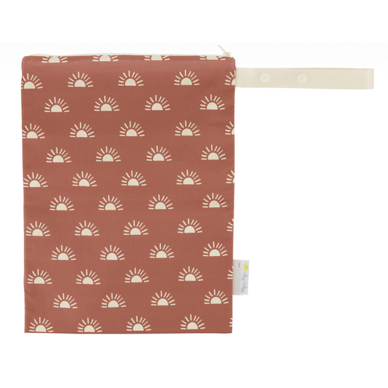 Travel Happens Medium Wet Bag - Terracotta Sunrise