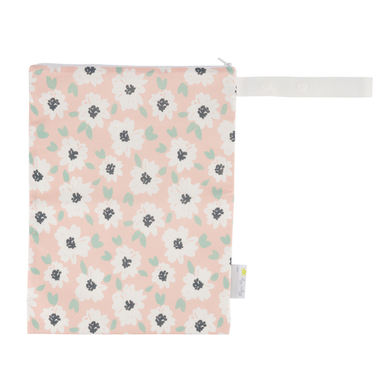 Travel Happens Medium Wet Bag - Playful Petals
