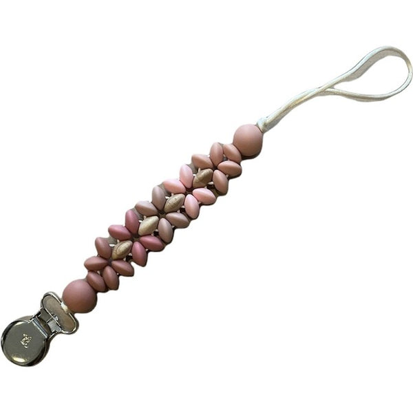 Petite Mila Pacifier Clip - Various Colors