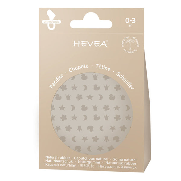 Natural Rubber Pacifier Two-Pack - Various Shapes