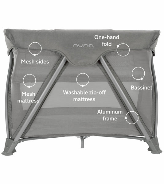 Nuna COVE Aire Go Playard - Frost