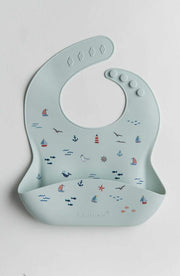 Printed Silicone Bib - Various Prints
