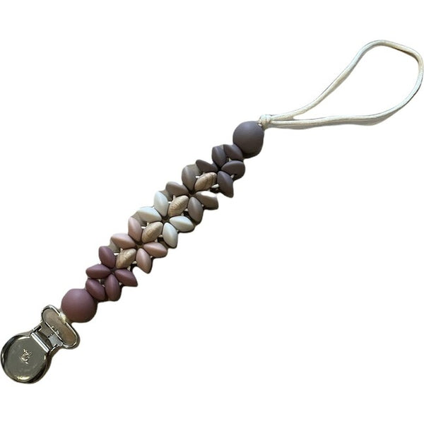 Petite Mila Pacifier Clip - Various Colors