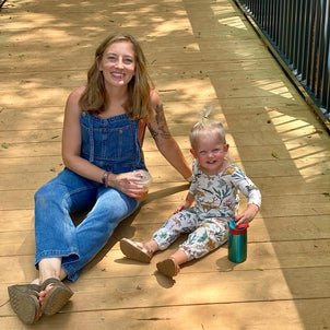 Meet the Mom Monday - Erica Tharrington (School Teacher, Doula, Co-Owner of A Day To Play Design Co.)