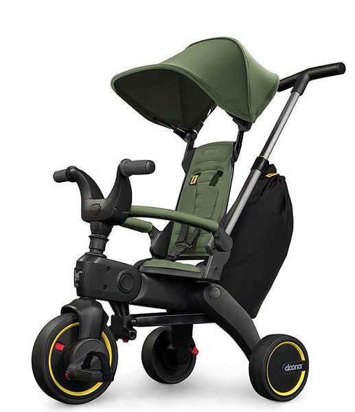 Liki S3 Convertible Stroller Trike - Desert Green