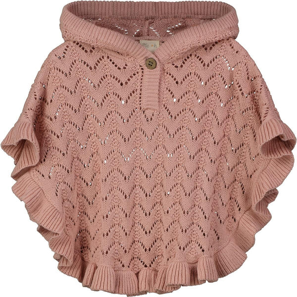 LOVEDAY Poncho - Pink