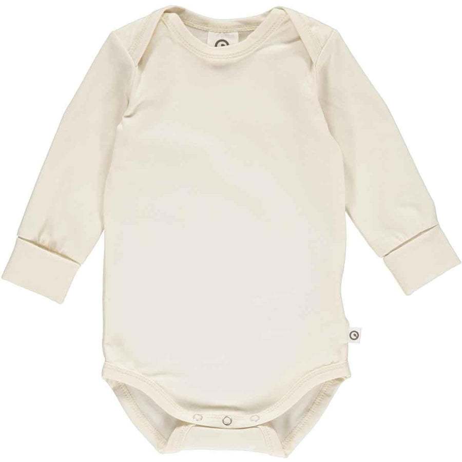 Cozy Me Long Sleeve Bodysuit - Buttercream