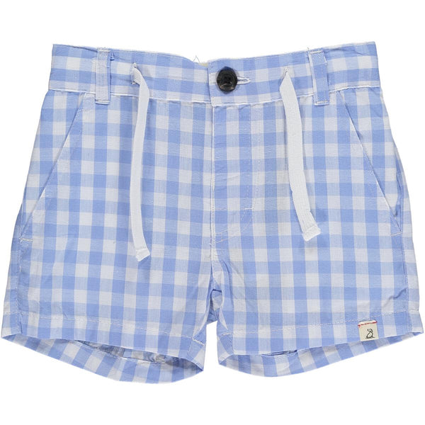 Crew Shorts - Blue Plaid