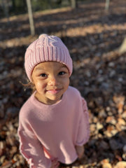 Maddy Knit Hat - Rose - Various Sizes