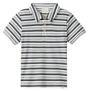 Shipping Polo - Navy Multi Stripe