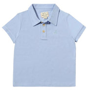 Shipping Pique Polo - Blue