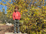 Pocket Zip Up Top - Pumpkin