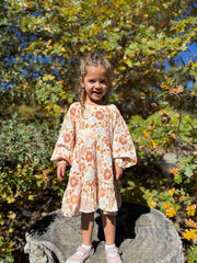Emery Dress - Fall Blooms