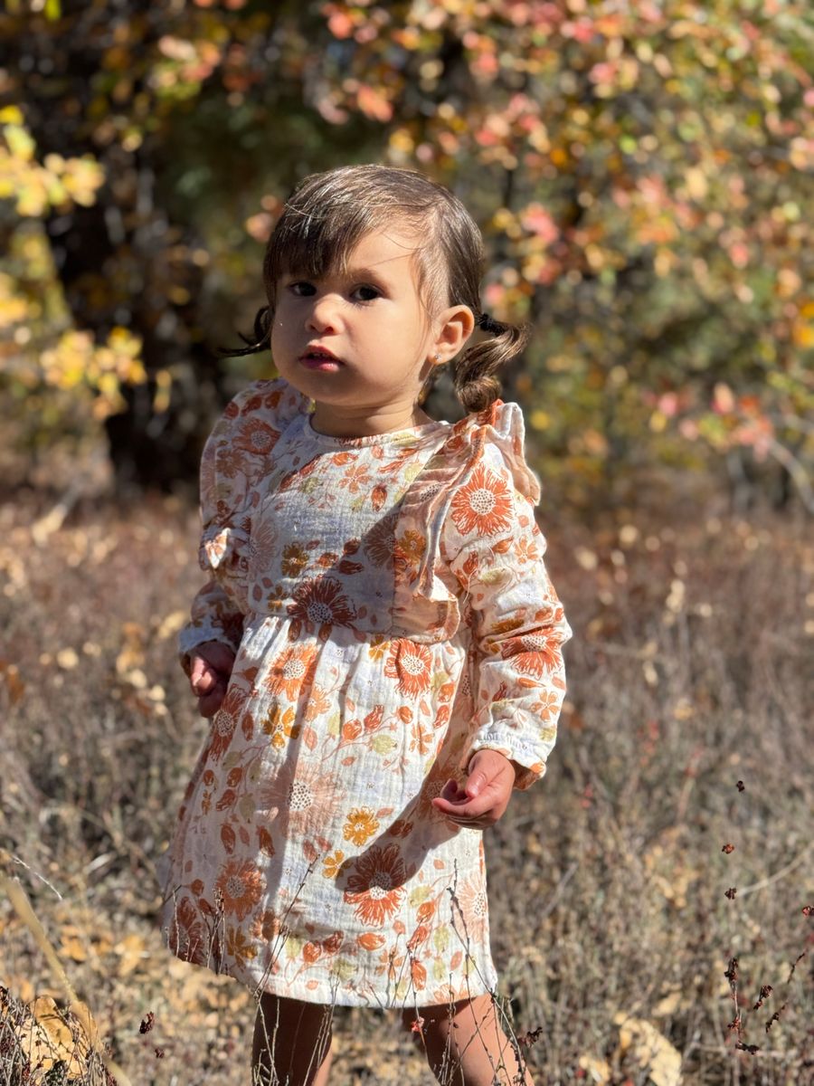 Piper Dress - Fall Blooms