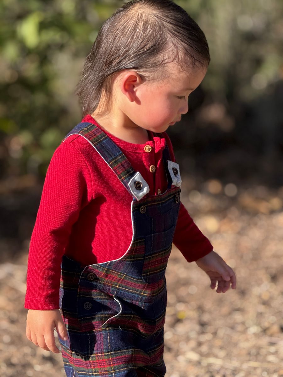 Aynor Henley Onesie - Red