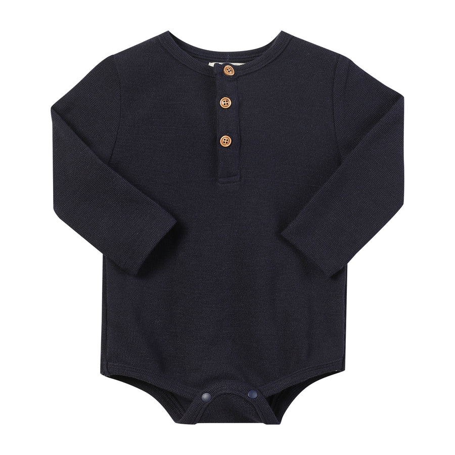Aynor Henley Onesie - Navy