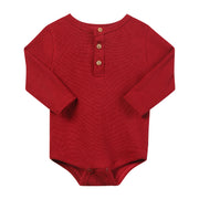 Aynor Henley Onesie - Red