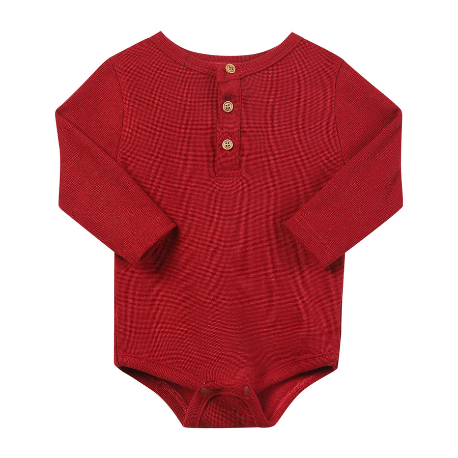 Aynor Henley Onesie - Red