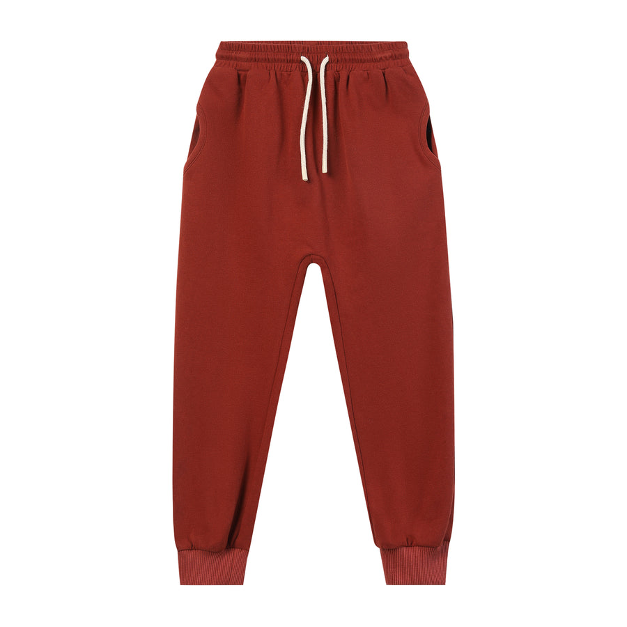 Comfy Jersey Jog Pants- Burgandy