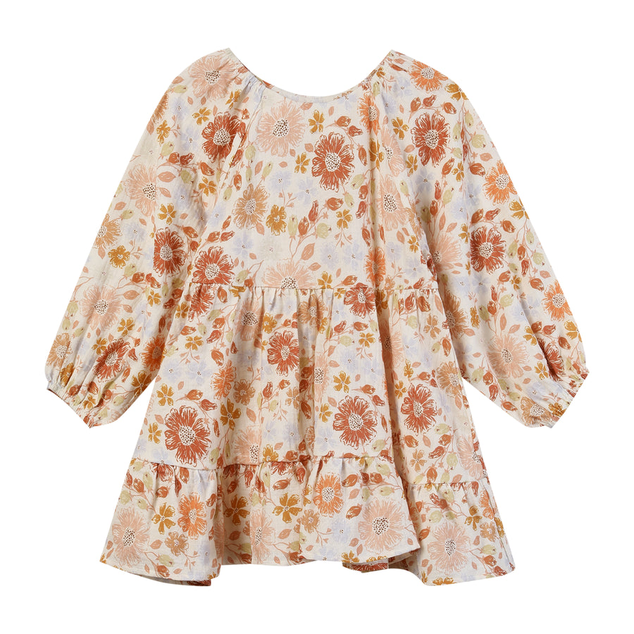 Emery Dress - Fall Blooms