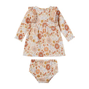 Piper Dress - Fall Blooms