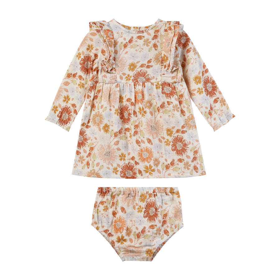 Piper Dress - Fall Blooms