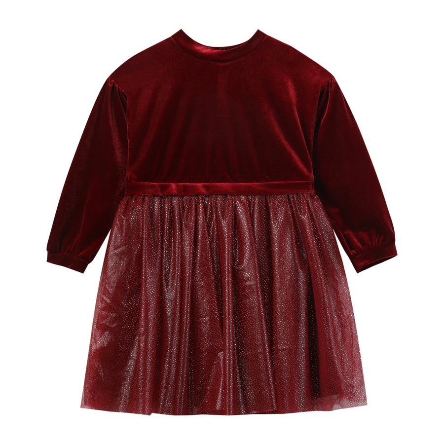 Birdie Dress - Red Velvet
