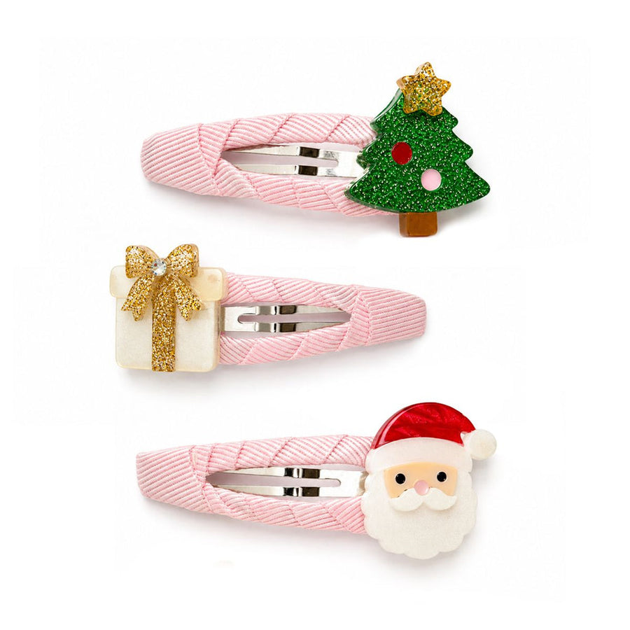 Tree Gift and Santa Snap Clips