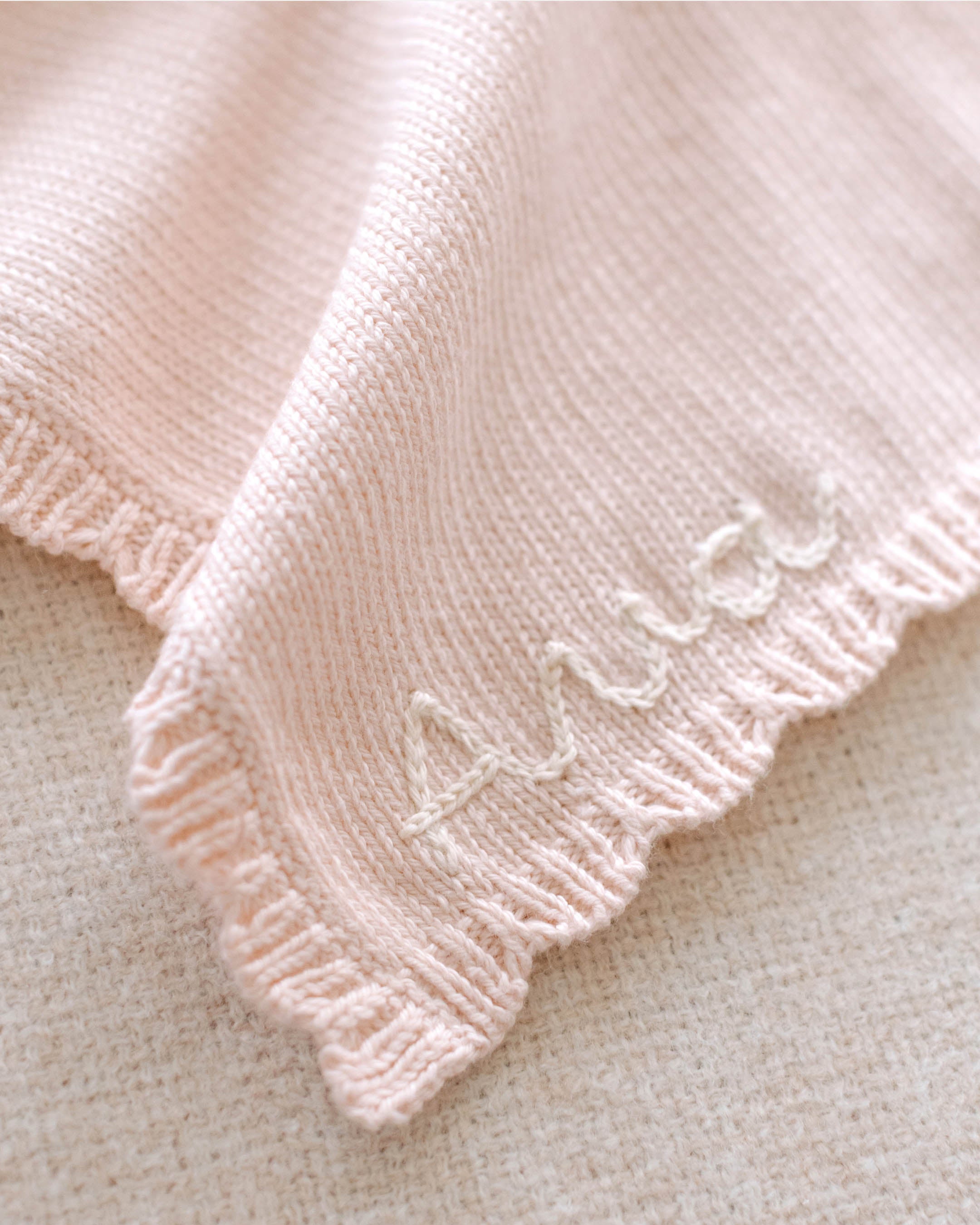 Baby Bear Lovey - Blush