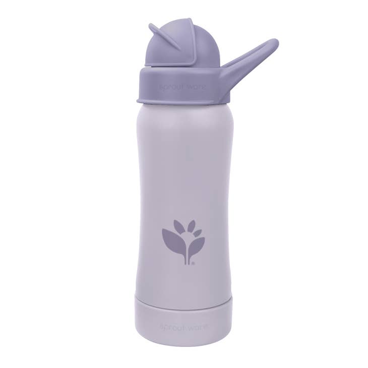 Sprout Ware Straw Bottle 10oz - Plum
