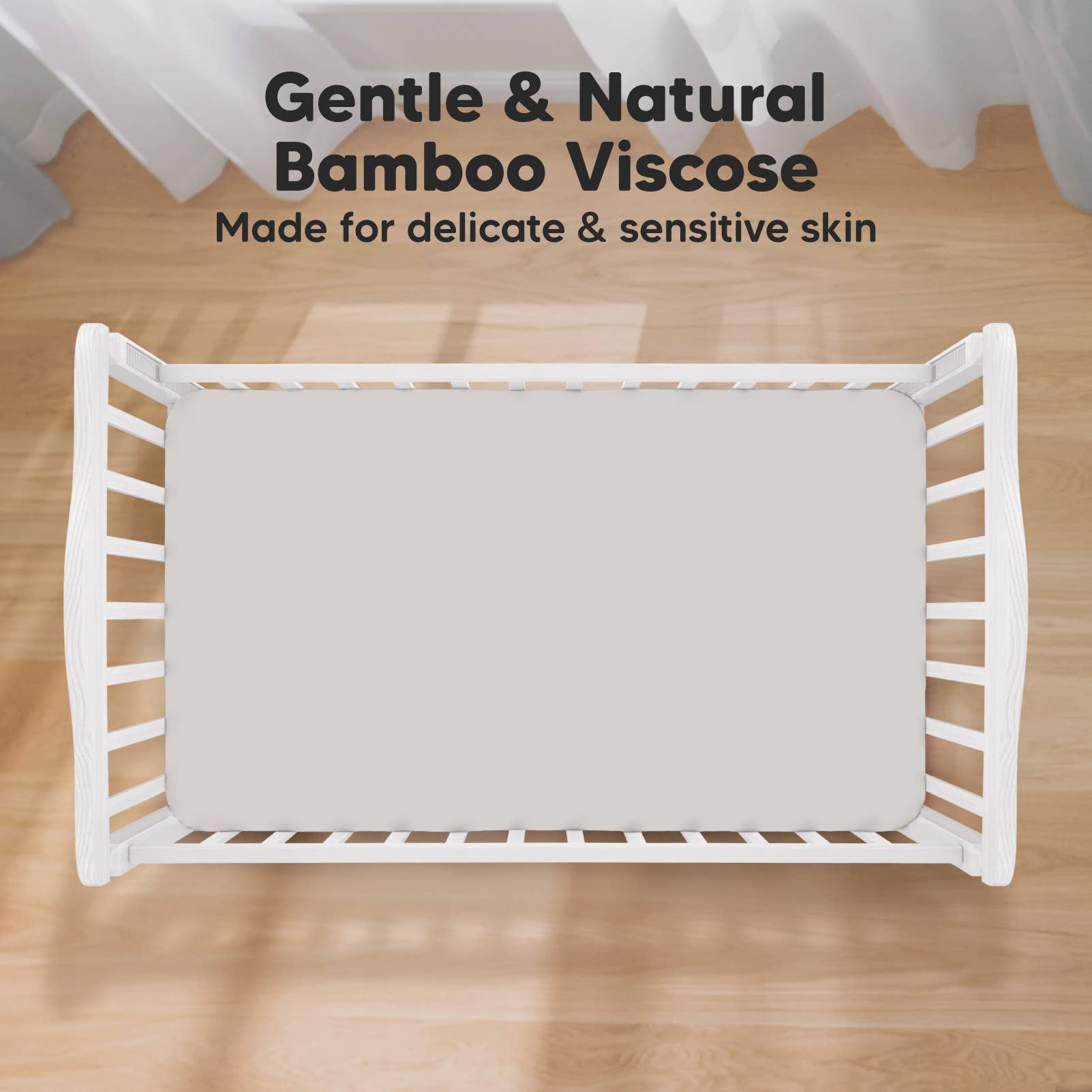 2 Pack Isla Fitted Crib Sheet - Sage