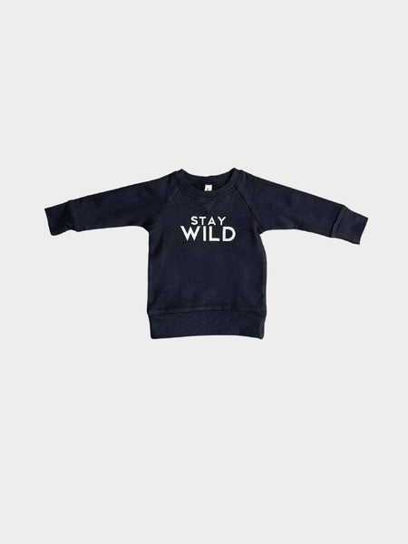 Raglan Sweatshirt - Stay Wild