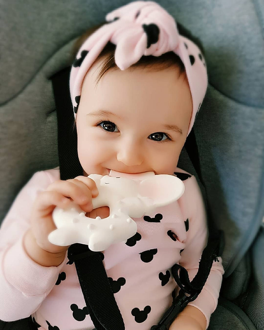 Meiya the Mouse Natural Rubber Teether