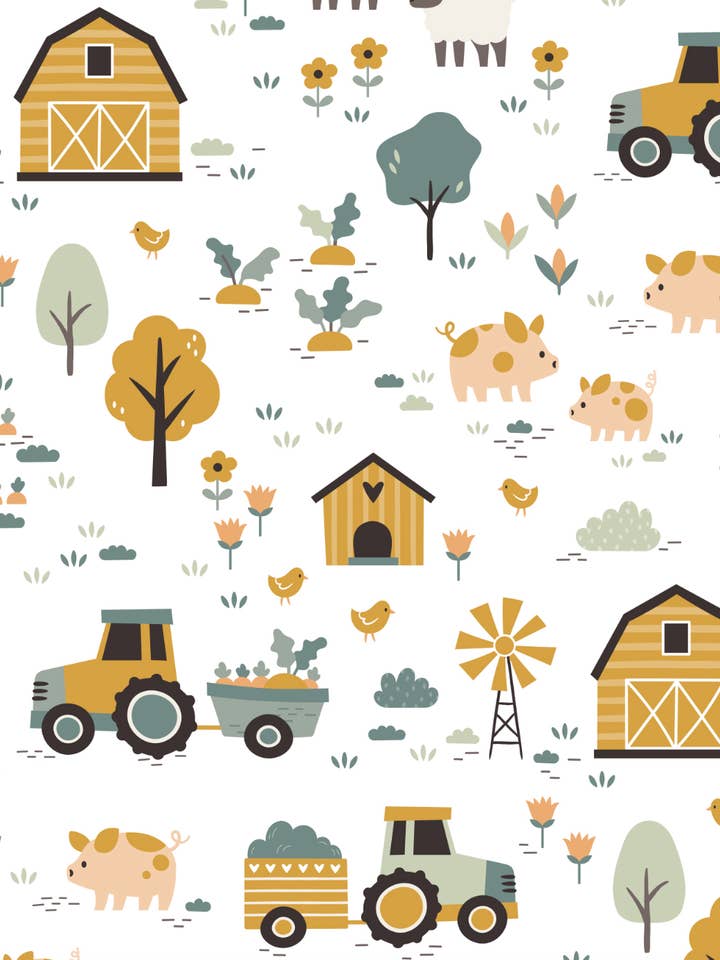 Bamboo Convertible Sleeper - Farm Friends
