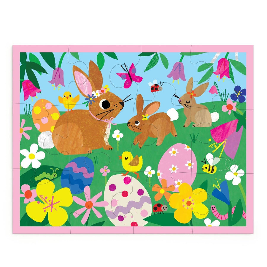 Pouch Puzzle - Spring Bunnies