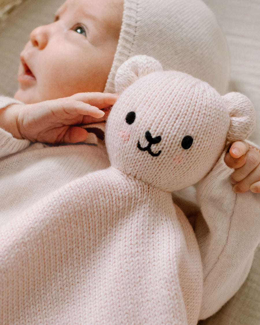 Baby Bear Lovey - Blush