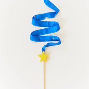 Mini Streamers - Silk & Wood Wand - Various Colors