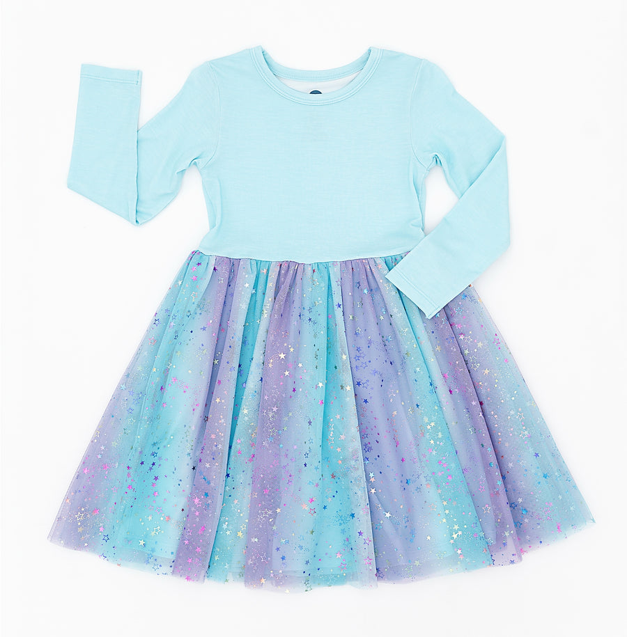 Bamboo + Tulle Dress - Elise