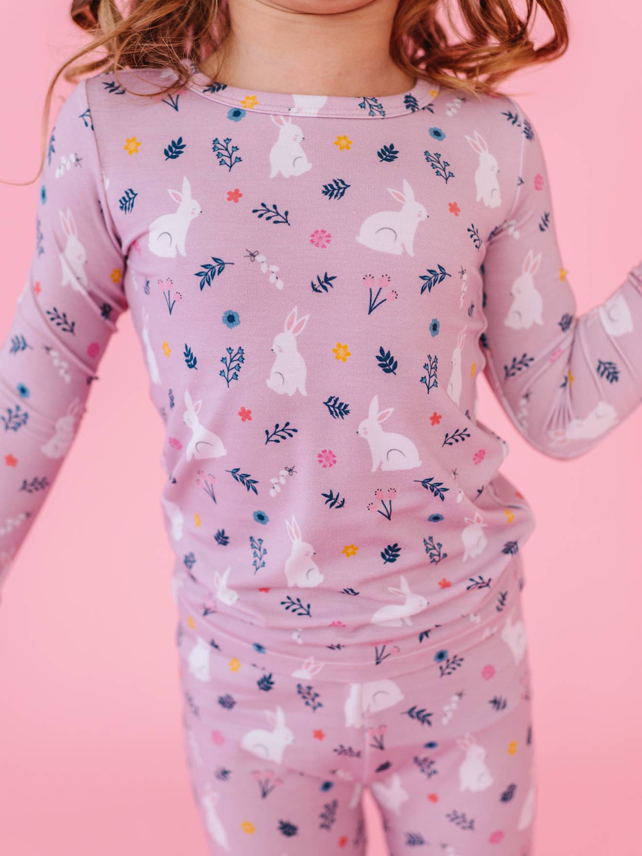 Two Piece Pajama Set - Belle Bunny