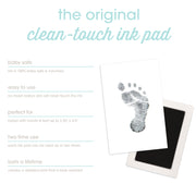 Black Handprint or Footprint Clean-Touch Ink Kit