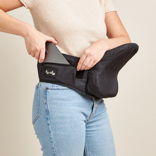 Hold and Fold Hip Seat Carrier
