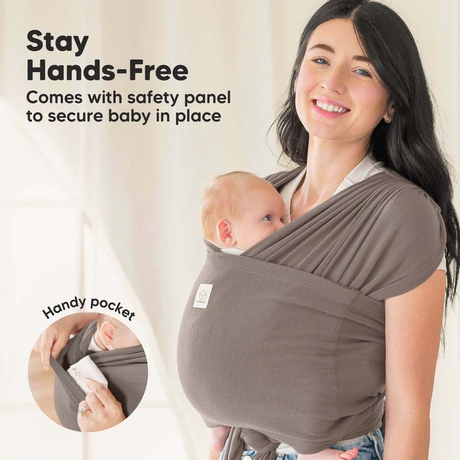 D-Lite Baby Wrap Carrier - Copper Gray