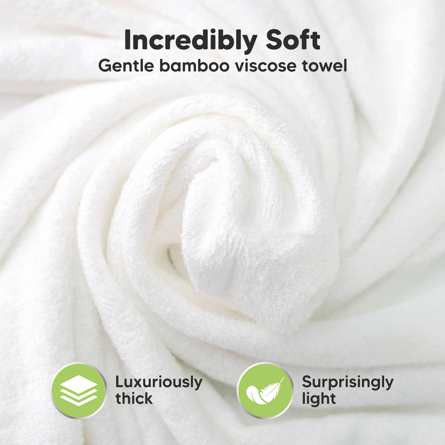 Luxe Baby Hooded Towel - Wildflowers
