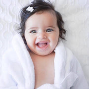 10-Piece Tiny Tuxedo Snap Hair Bows - Tomorrow