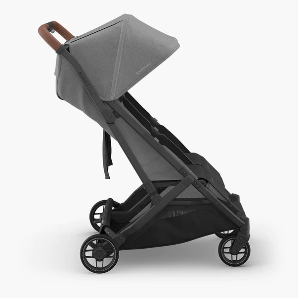 UPPAbaby Minu Duo - Greyson (Charcoal Mélange - Carbon Frame - Saddle Leather)
